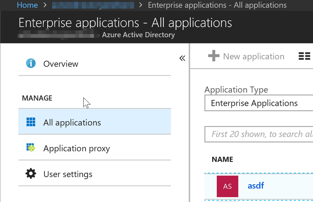 azure ad enterprise application assignment required
